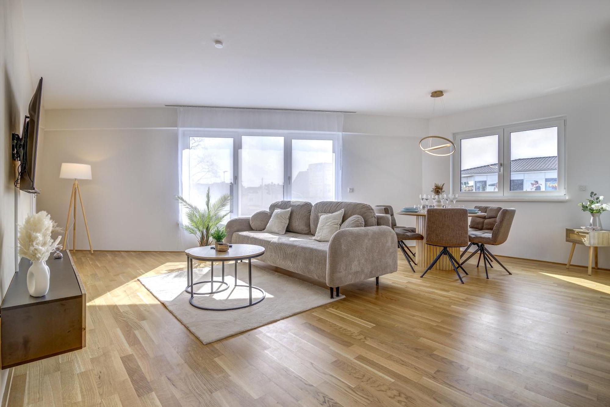 Apartment Exklusive 3-zimmer Luxus-maisonette In Hochheim - Naehe Frankfurt Flughafen, Wiesbaden Und Mainz
